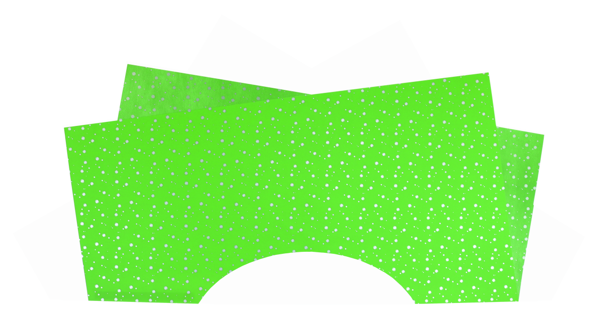 December Droplets Prefold Green