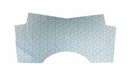 December Droplets Prefold Silver